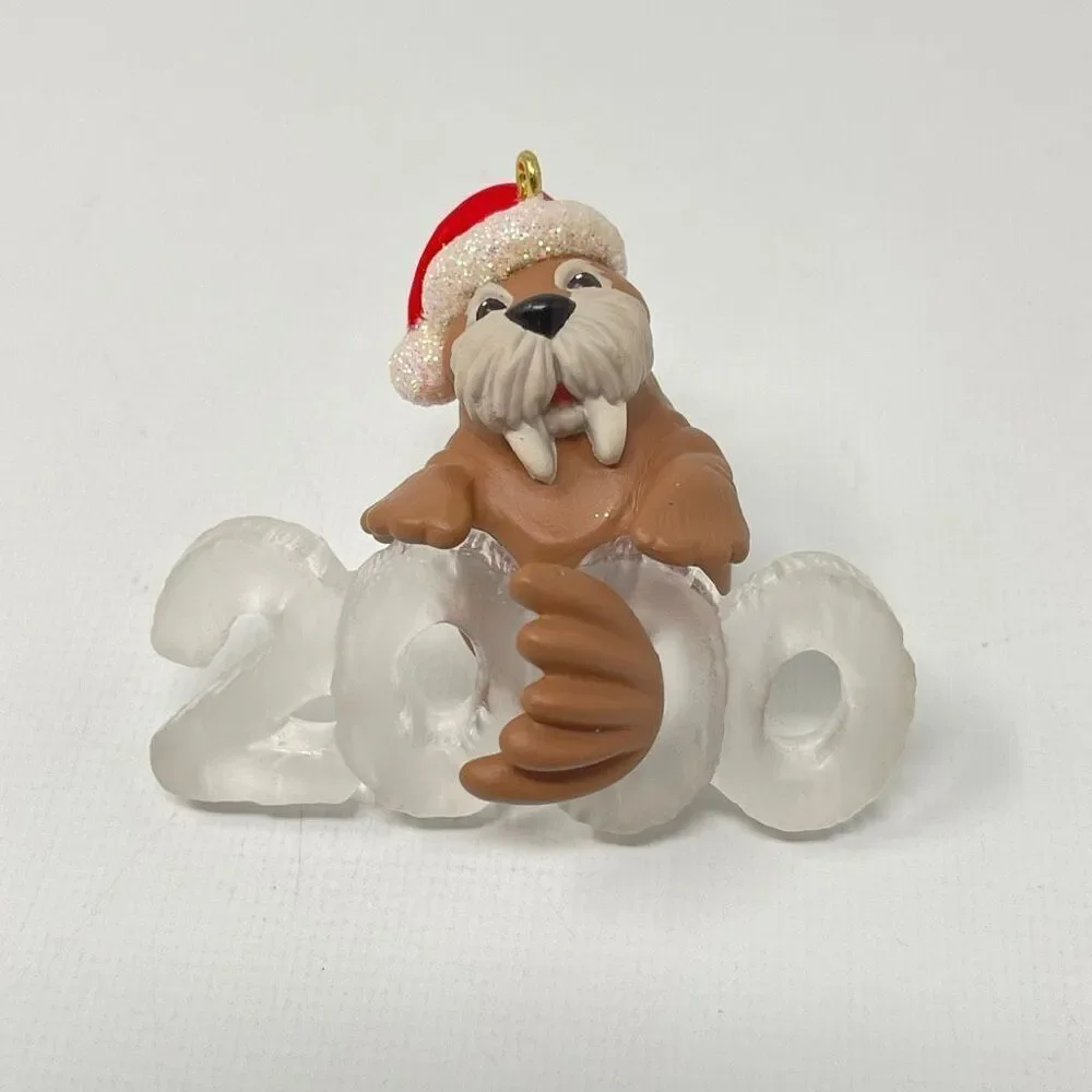 Hallmark Keepsake Tree Christmas Ornament Cool Decade Series 2000 Walrus